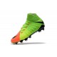 Chaussure de Foot Nike HyperVenom Phantom 3 FG Vert Orange