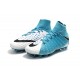 Chaussure de Foot Nike HyperVenom Phantom 3 FG Bleu Blanc