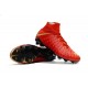 Chaussure de Foot Nike HyperVenom Phantom 3 FG Rouge Or