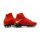 Chaussure de Foot Nike HyperVenom Phantom 3 FG Rouge Or