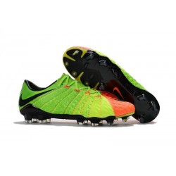 Nike Nouvel Chaussure Hypervenom Phantom 3 FG ACC Vert Orange