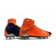 Chaussure de Foot Nike HyperVenom Phantom 3 DF FG Orange Bleu