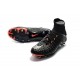Chaussure de Foot Nike HyperVenom Phantom 3 FG Noir Argent
