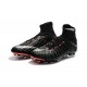 Chaussure de Foot Nike HyperVenom Phantom 3 FG Noir Argent