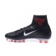 Nike Mercurial Superfly V FG Nouvelle Chaussures de Foot Noir Blanc