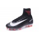 Nike Mercurial Superfly V FG Nouvelle Chaussures de Foot Noir Blanc