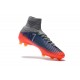 Nike Mercurial Superfly V FG Nouvelle Chaussures de Foot Gris Hematite Noir