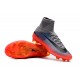 Nike Mercurial Superfly V FG Nouvelle Chaussures de Foot Gris Hematite Noir