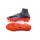 Nike Mercurial Superfly V FG Nouvelle Chaussures de Foot Gris Hematite Noir