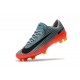 Nike Mercurial Vapor XI FG ACC Chaussures Foot Gris Orange Noir