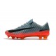 Nike Mercurial Vapor XI FG ACC Chaussures Foot Gris Orange Noir