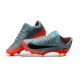 Nike Mercurial Vapor XI FG ACC Chaussures Foot Gris Orange Noir