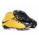 Chaussure de Foot Nike HyperVenom Phantom 3 FG Jaune Noir