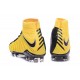 Chaussure de Foot Nike HyperVenom Phantom 3 FG Jaune Noir