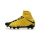 Chaussure de Foot Nike HyperVenom Phantom 3 FG Jaune Noir