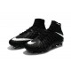 Chaussure de Foot Nike HyperVenom Phantom 3 FG Noir Blanc