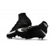 Chaussure de Foot Nike HyperVenom Phantom 3 FG Noir Blanc