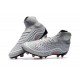 Nike Magista Obra 2 FG Homme 2017 Crampon de Football Gris Rouge