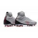 Nike Magista Obra 2 FG Homme 2017 Crampon de Football Gris Rouge