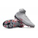 Nike Magista Obra 2 FG Homme 2017 Crampon de Football Gris Rouge