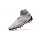 Nike Magista Obra 2 FG Homme 2017 Crampon de Football Gris Rouge