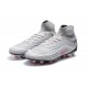 Nike Magista Obra 2 FG Homme 2017 Crampon de Football Gris Rouge