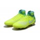 Chaussure de Foot Nouvelles Nike Magista Obra II FG - Volt Blanc Bleu