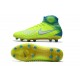 Chaussure de Foot Nouvelles Nike Magista Obra II FG - Volt Blanc Bleu