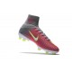 Nike Mercurial Superfly V FG Nouvelle Chaussures de Foot Rose Gris