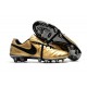 Chaussure de Foot Nouvelles Nike Tiempo Totti X Roma Or