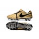 Chaussure de Foot Nouvelles Nike Tiempo Totti X Roma Or