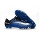 Nike Nouveau Crampon Football Mercurial Vapor 11 FG - Bleu Noir Blanc