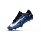 Nike Nouveau Crampon Football Mercurial Vapor 11 FG - Bleu Noir Blanc