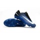 Nike Nouveau Crampon Football Mercurial Vapor 11 FG - Bleu Noir Blanc
