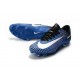 Nike Nouveau Crampon Football Mercurial Vapor 11 FG - Bleu Noir Blanc