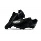 Chaussure de Foot Nouvelles Nike Tiempo Legend VII FG Cuir - Tout Noir