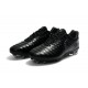 Chaussure de Foot Nouvelles Nike Tiempo Legend VII FG Cuir - Tout Noir