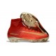 Nike Mercurial Superfly V FG Nouvelle Chaussures de Foot Rouge Or