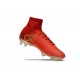 Nike Mercurial Superfly V FG Nouvelle Chaussures de Foot Rouge Or