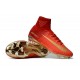 Nike Mercurial Superfly V FG Nouvelle Chaussures de Foot Rouge Or