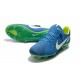 Nike Nouveau Crampon Football Mercurial Vapor 11 FG - Neymar Bleu