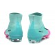 Crampons de Football Homme Nouveau Nike Mercurial Superfly V FG Bleu Rose