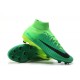 Nike Mercurial Superfly V FG Nouvelle Chaussures de Foot Vert Noir