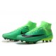 Nike Mercurial Superfly V FG Nouvelle Chaussures de Foot Vert Noir