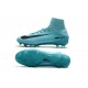 Crampons de Football Homme Nouveau Nike Mercurial Superfly V FG Bleu Noir