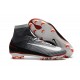 Crampons de Football Homme Nouveau Nike Mercurial Superfly V FG Noir Gris Blanc