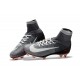 Crampons de Football Homme Nouveau Nike Mercurial Superfly V FG Noir Gris Blanc