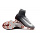 Crampons de Football Homme Nouveau Nike Mercurial Superfly V FG Noir Gris Blanc