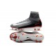 Crampons de Football Homme Nouveau Nike Mercurial Superfly V FG Noir Gris Blanc