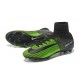 Crampons de Football Homme Nouveau Nike Mercurial Superfly V FG Vert Noir